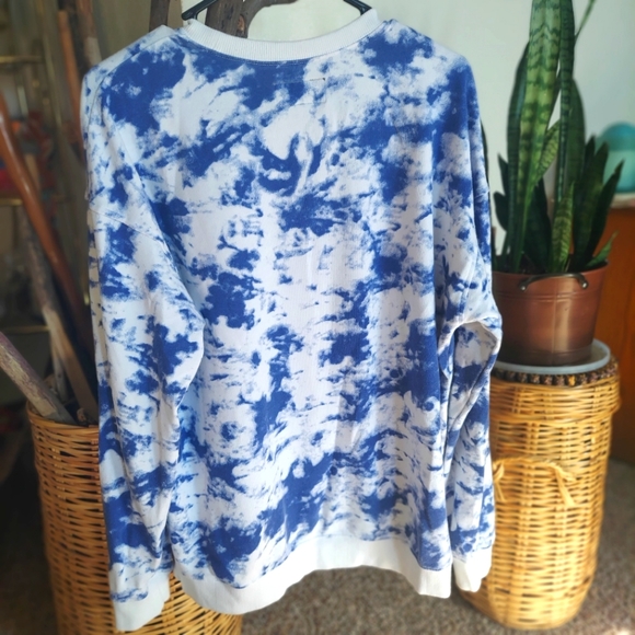 Royal Tie Dye Sweatshirt Unisex - Picture 4 of 4